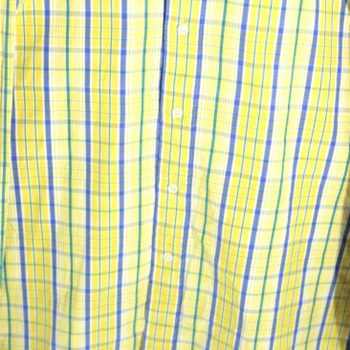 "POLO" yellow × blue check shirt | Vintage.City Vintage Shops, Vintage Fashion Trends