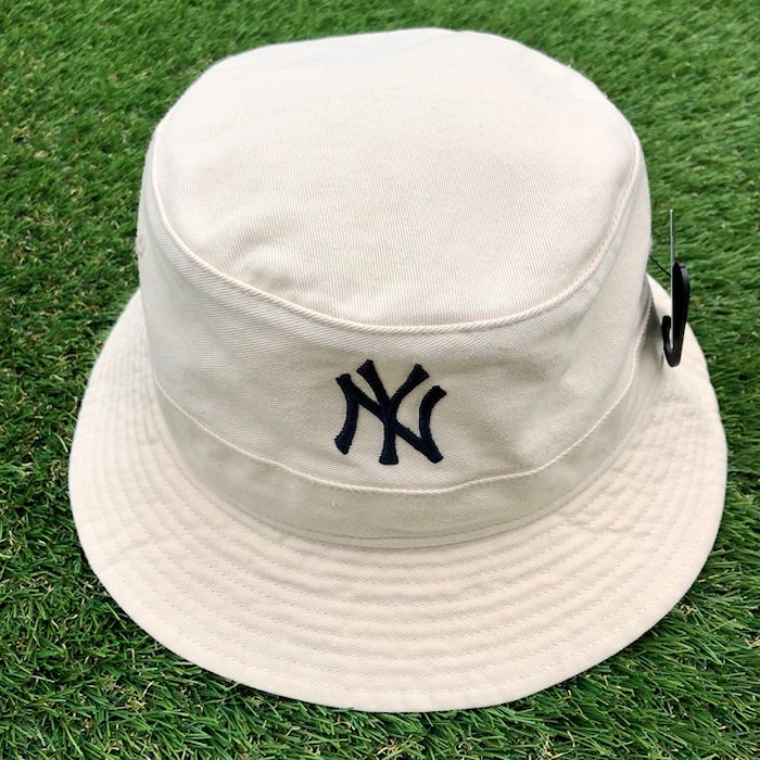 【新品】'47 MLB ヤンキース バケットハット 刺繍ロゴ フリー 古着 | Vintage.City 빈티지숍, 빈티지 코디 정보