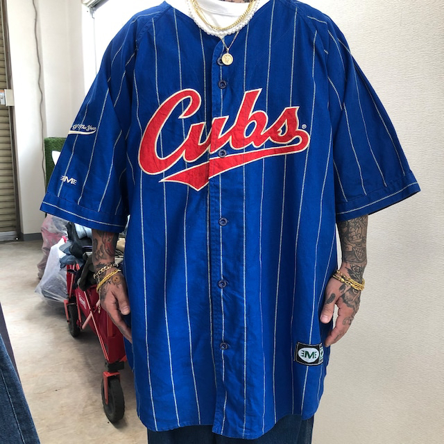 7984.90s- MLB シカゴカブス ゲームシャツ ベースボールシャツ 
