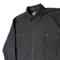 Harley-Davidson Shadow Stripe Shirt | Vintage.City 古着屋、古着コーデ情報を発信