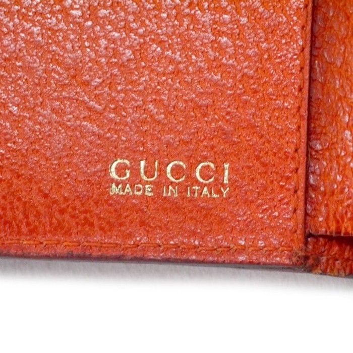 OLD Gucci　レア!!ホースビット折財布（オレンジ） | Vintage.City 古着屋、古着コーデ情報を発信