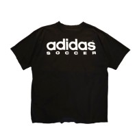 USED 80s "adidas soccer" print T-shirt | Vintage.City 빈티지숍, 빈티지 코디 정보
