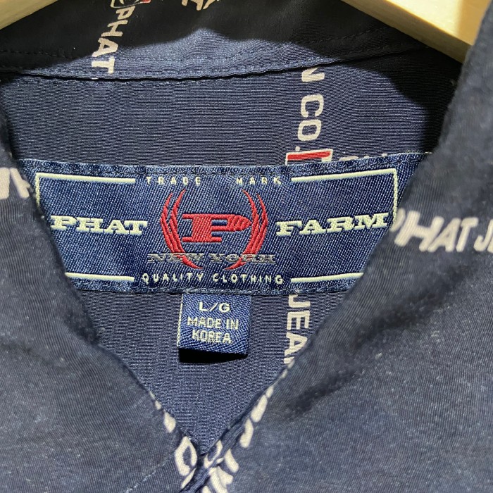 送料無料』Phat Farm ファットファーム ロゴデザイン半袖シャツ