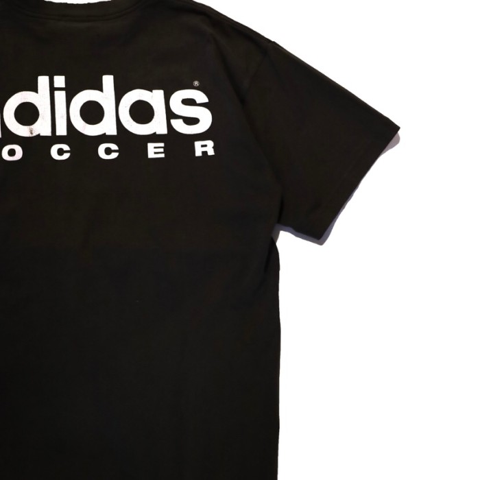 USED 80s "adidas soccer" print T-shirt | Vintage.City 古着屋、古着コーデ情報を発信