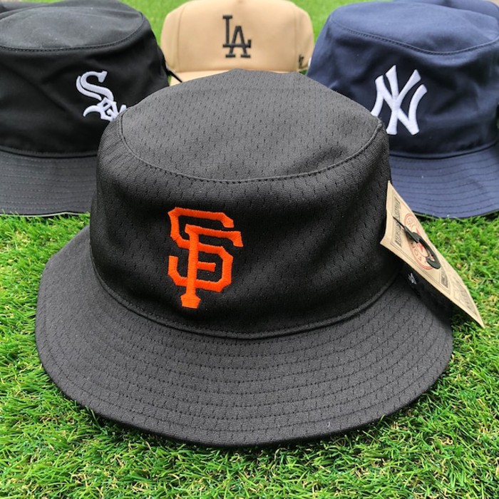 【新品】'47 MLB サンフランシスコジャイアンツ バケットハット メッシュ | Vintage.City 古着屋、古着コーデ情報を発信