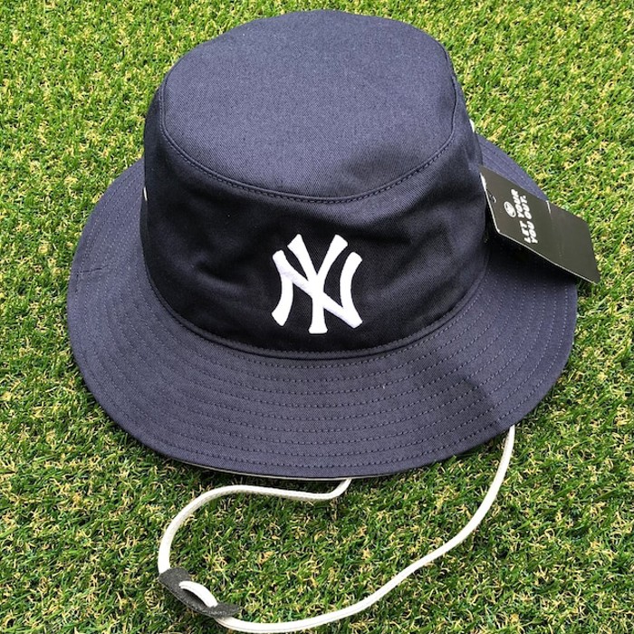 【新品】'47 MLB ニューヨークヤンキース バケットハット 紐付き | Vintage.City 古着屋、古着コーデ情報を発信