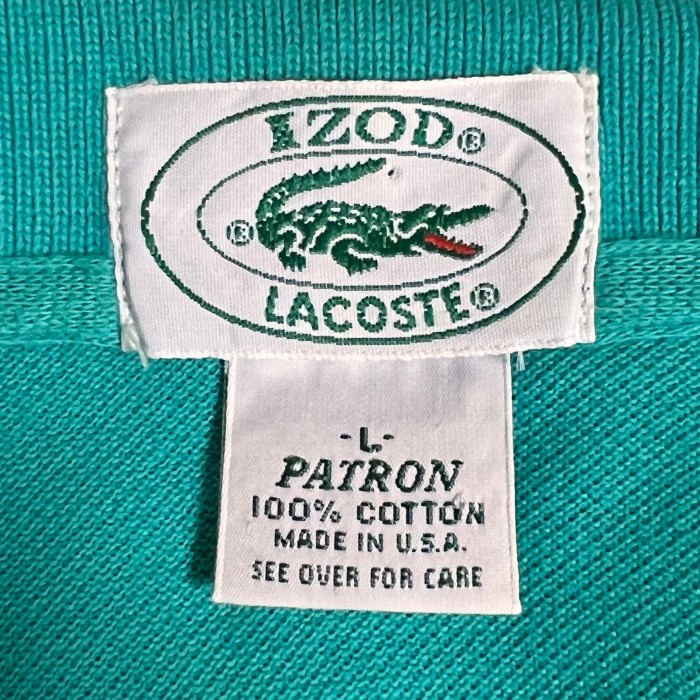 IZOD LACOSTE ラコステ ポロシャツ USA製 | Vintage.City
