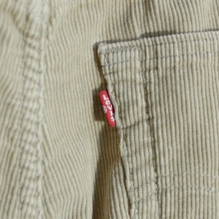 "Levi's" 581 beige corduloy pants | Vintage.City 빈티지숍, 빈티지 코디 정보