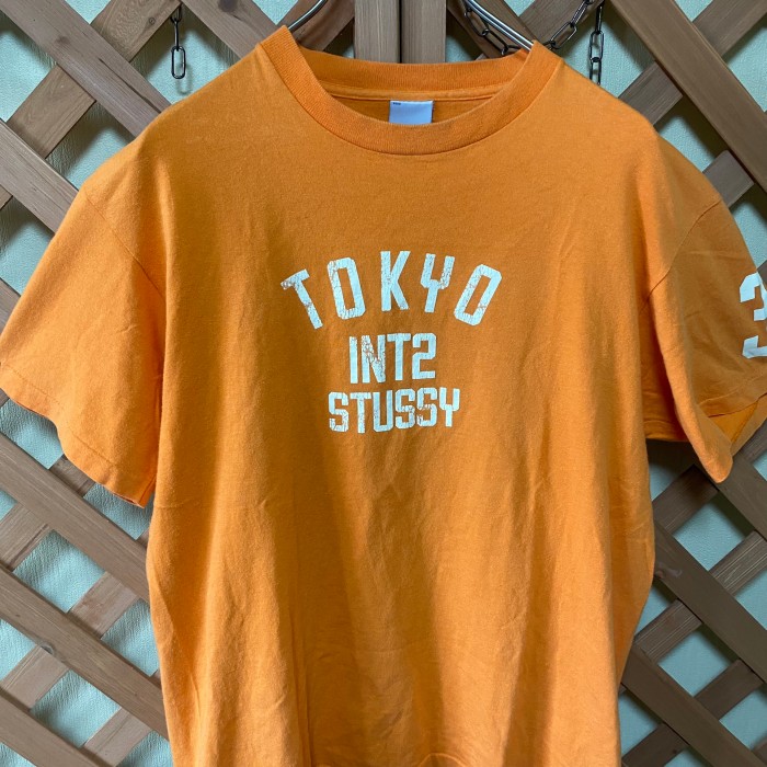 STUSSY 90s Tシャツ USA製　オレンジ　TOKYO 希少　古着 | Vintage.City 古着屋、古着コーデ情報を発信