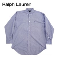 RALPH LAUREN ブルーチェックワイシャツ Mサイズ BLAKE | Vintage.City 古着屋、古着コーデ情報を発信