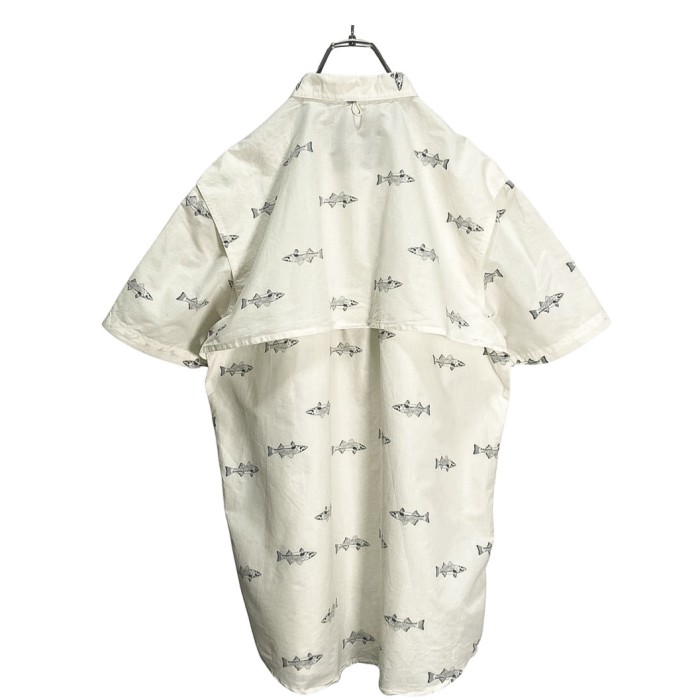 90s TALLWOODS S/S Fish pattern shirt | Vintage.City 古着屋、古着コーデ情報を発信