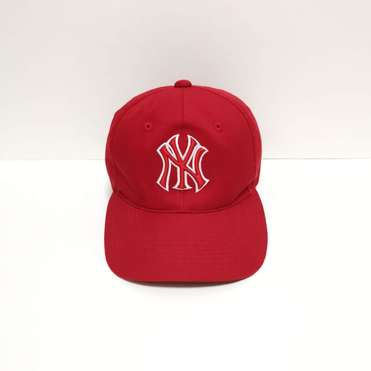 90s NY ヤンキース Yankees スナップバック キャップ CAP 赤 