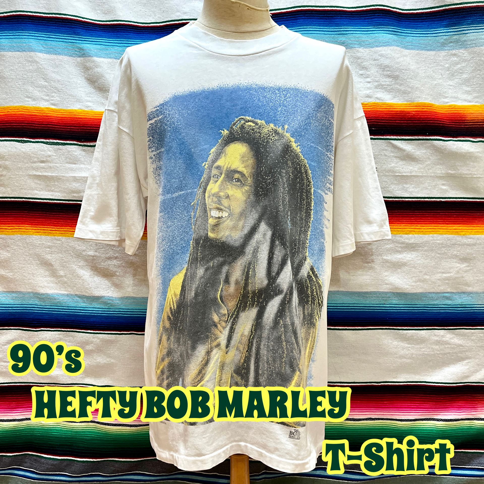90s BOB MARLEY / ボブマーリー Tシャツ シングルステッチ 希少-