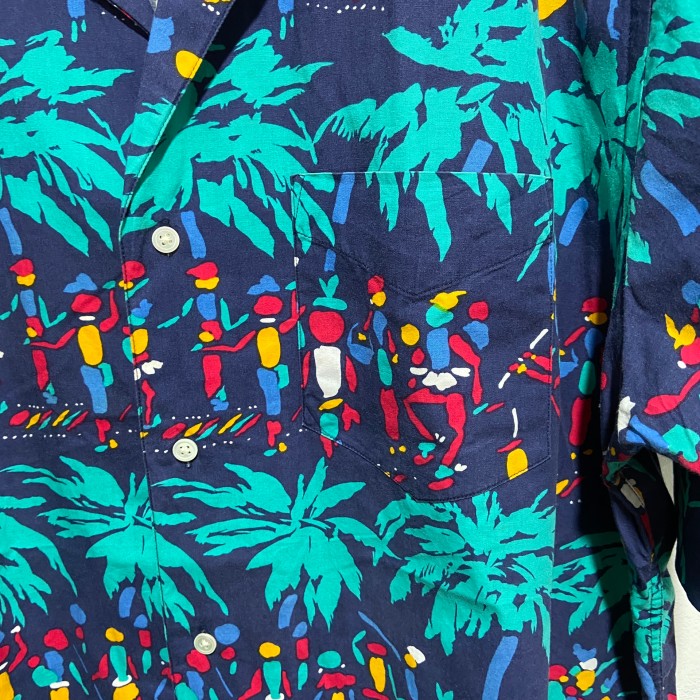 『送料無料』Lacoste ラコステ　80s アロハシャツ　XL パレード　 | Vintage.City 古着屋、古着コーデ情報を発信