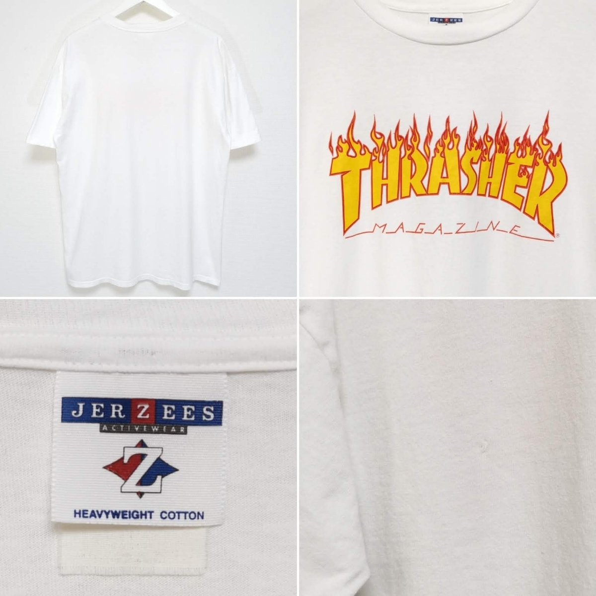L 90s スラッシャー THRASHER FLAME Tシャツ USA製 | Vintage.City