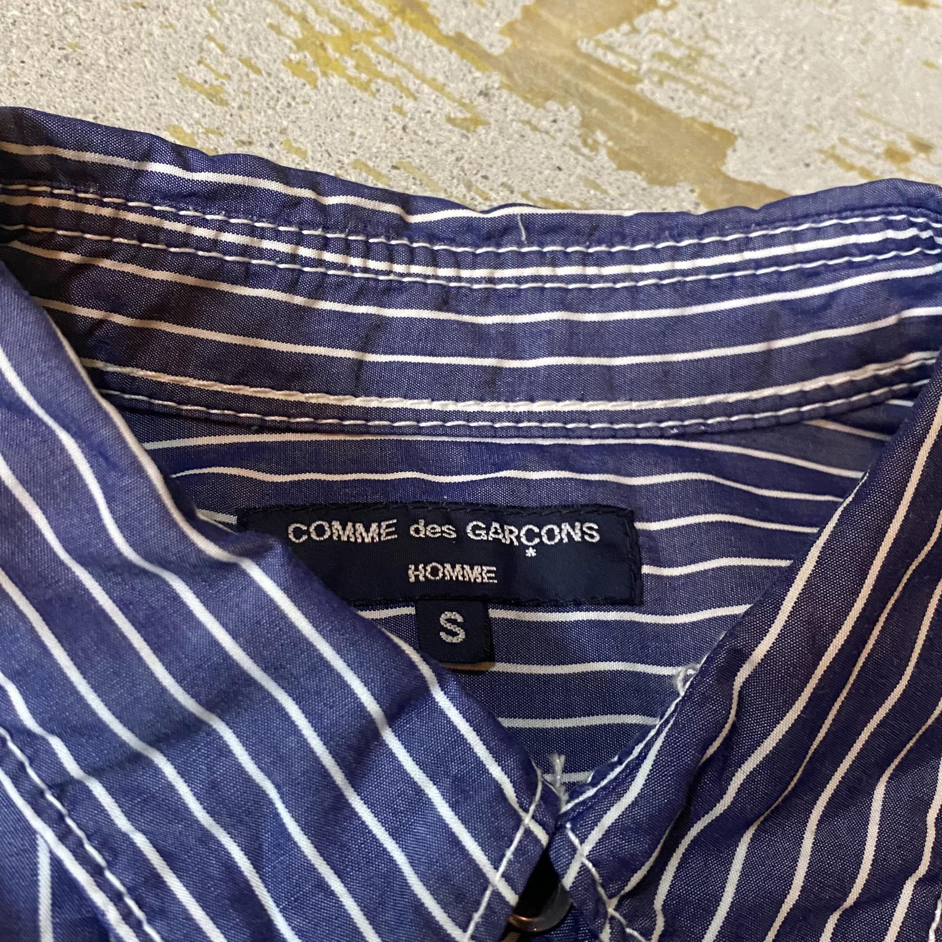 COMME des GARCONS HOMME stripe shirt | Vintage.City