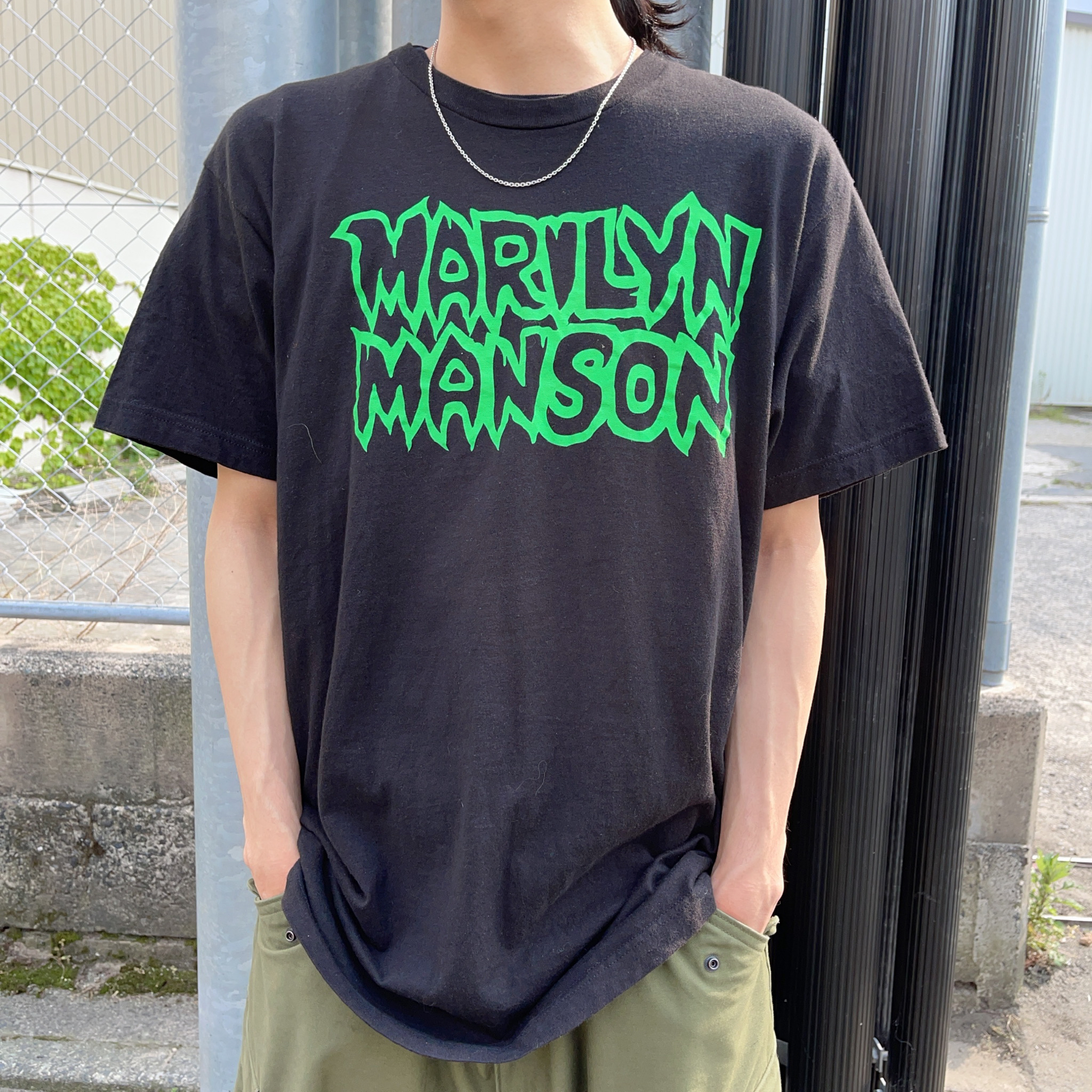 Marilyn Manson マリリン マンソン vintage Tシャツ XL homeclima.com