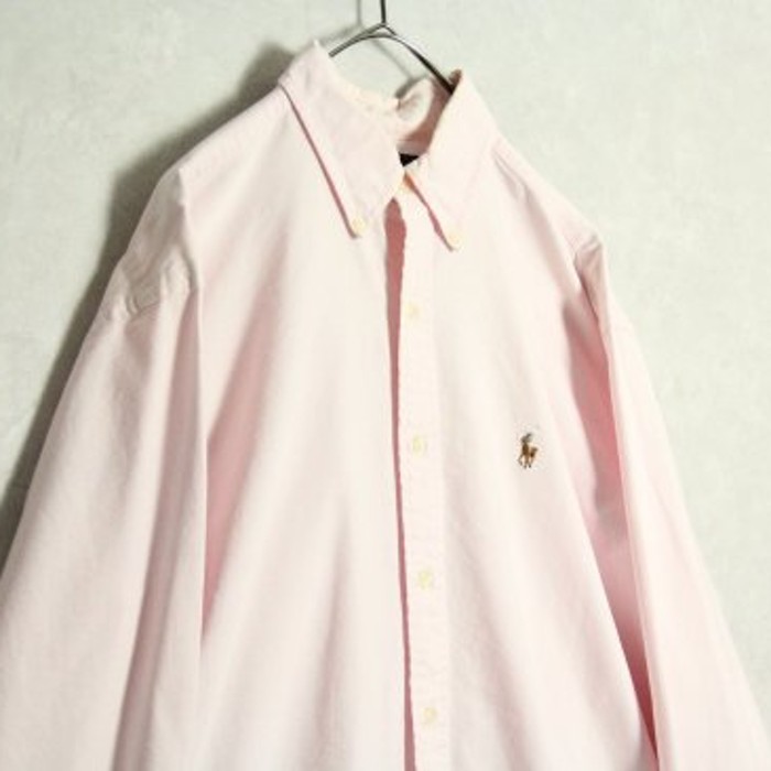"PRL" pink color plain shirt | Vintage.City 빈티지숍, 빈티지 코디 정보