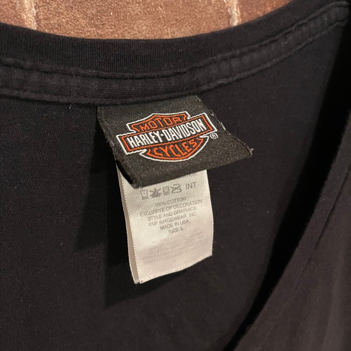 HARLEY-DAVIDSON バイク ドクロ ティシャツ | Vintage.City 古着屋、古着コーデ情報を発信