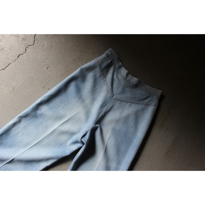 70's easy denim trousers "fade blue" | Vintage.City Vintage Shops, Vintage Fashion Trends