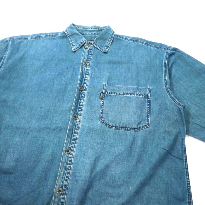 VERSACE JEANS COUTURE ビッグサイズデニムシャツ XL | Vintage.City 古着屋、古着コーデ情報を発信
