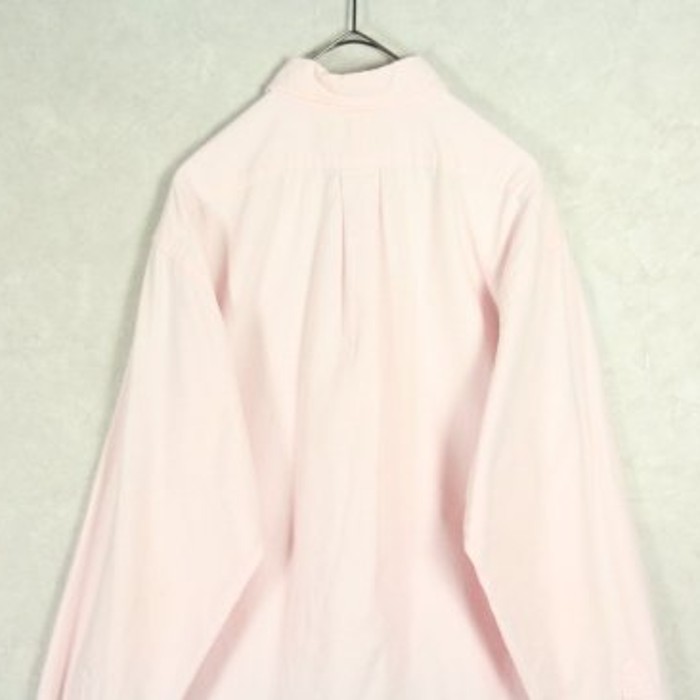 "PRL" pink color plain shirt | Vintage.City 古着屋、古着コーデ情報を発信