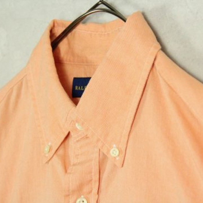 "PRL" light orange plain shirt | Vintage.City Vintage Shops, Vintage Fashion Trends