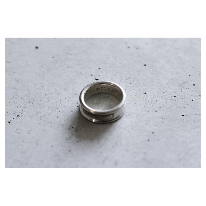 1997 Old “Tiffany&Co.” 1837 Silver Ring | Vintage.City 빈티지숍, 빈티지 코디 정보