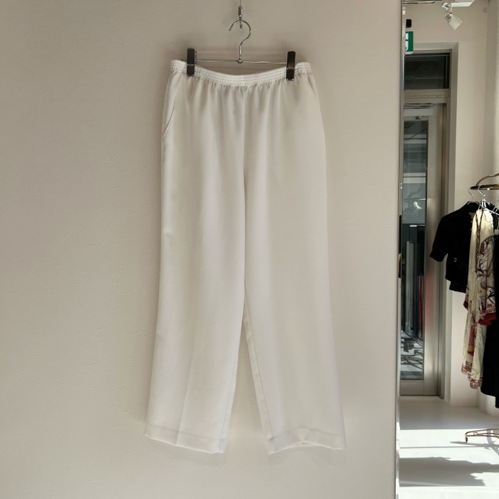 white easy pants | Vintage.City 古着屋、古着コーデ情報を発信