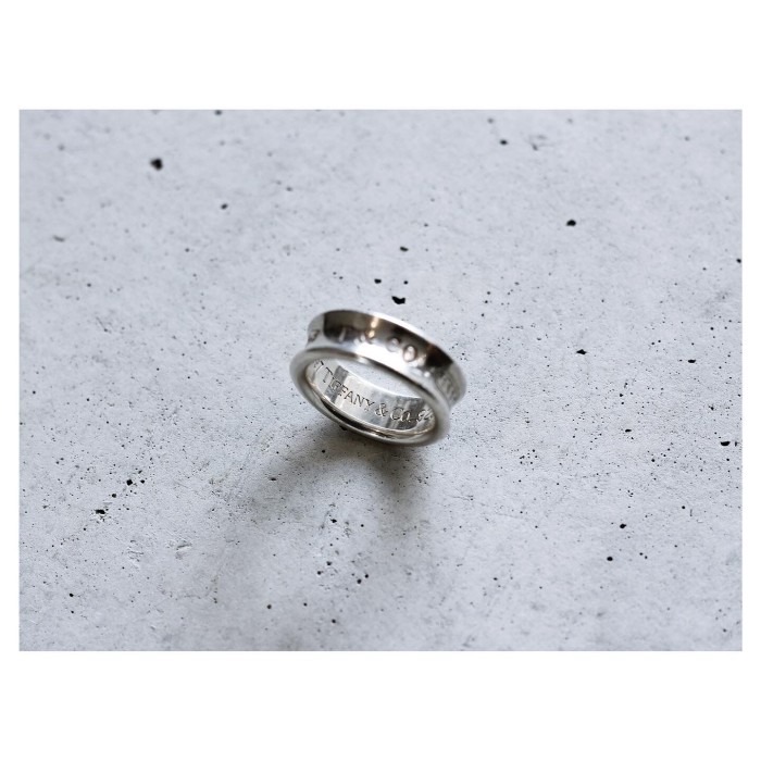 1997 Old “Tiffany&Co.” 1837 Silver Ring | Vintage.City Vintage Shops, Vintage Fashion Trends