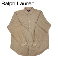 RALPH LAUREN ブラウンチェック長袖シャツ　17 2/1 36/37 | Vintage.City Vintage Shops, Vintage Fashion Trends
