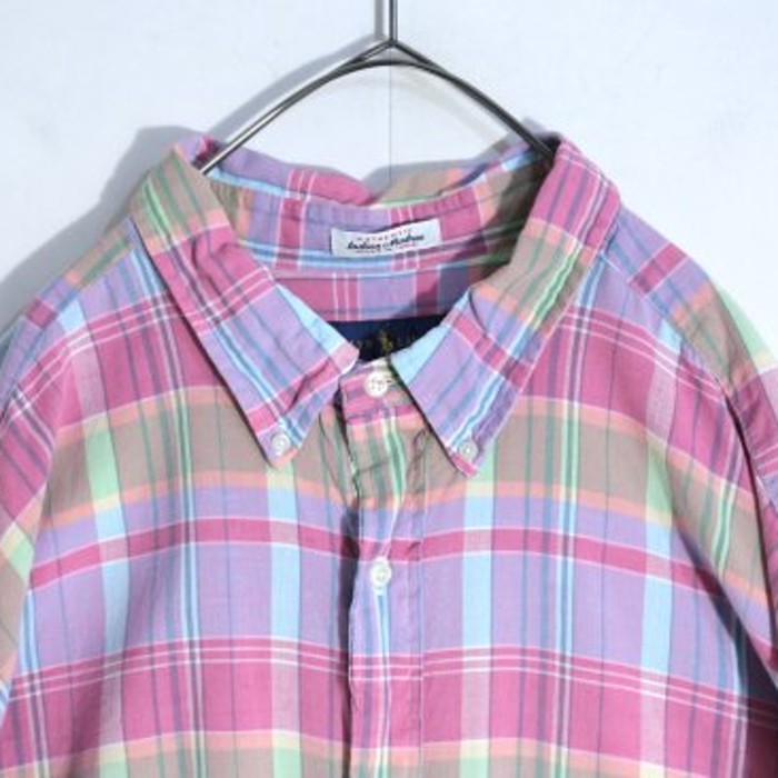 3XL "Ralph Lauren" check button shirts | Vintage.City 빈티지숍, 빈티지 코디 정보