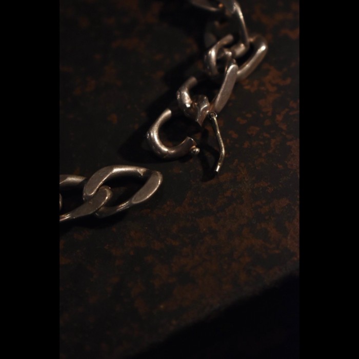 italy vintage silver chain bracelet | Vintage.City 빈티지숍, 빈티지 코디 정보