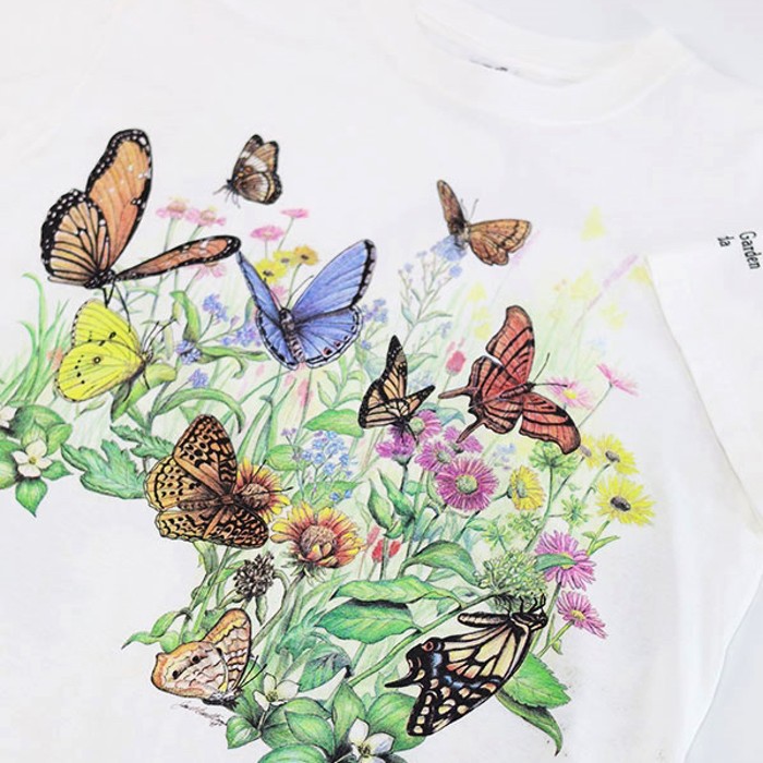 90s Botanic Garden Art Graphic T-Shirt | Vintage.City 古着屋、古着コーデ情報を発信