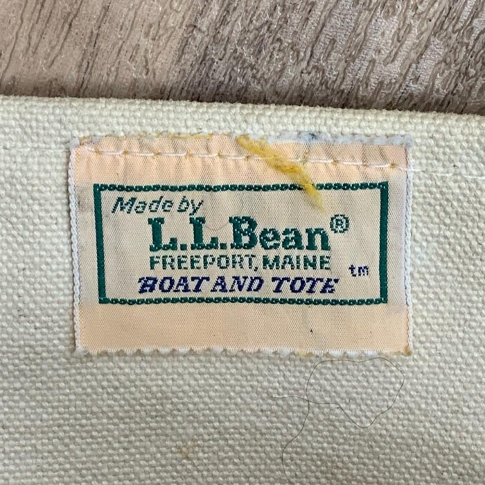 80'S LL Bean 2色タグ キャンバス トートバッグ USA製 | Vintage.City