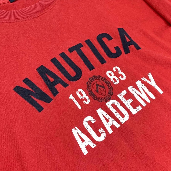 NAUTICA College Logo Long Sleeve Tee | Vintage.City 古着屋、古着コーデ情報を発信