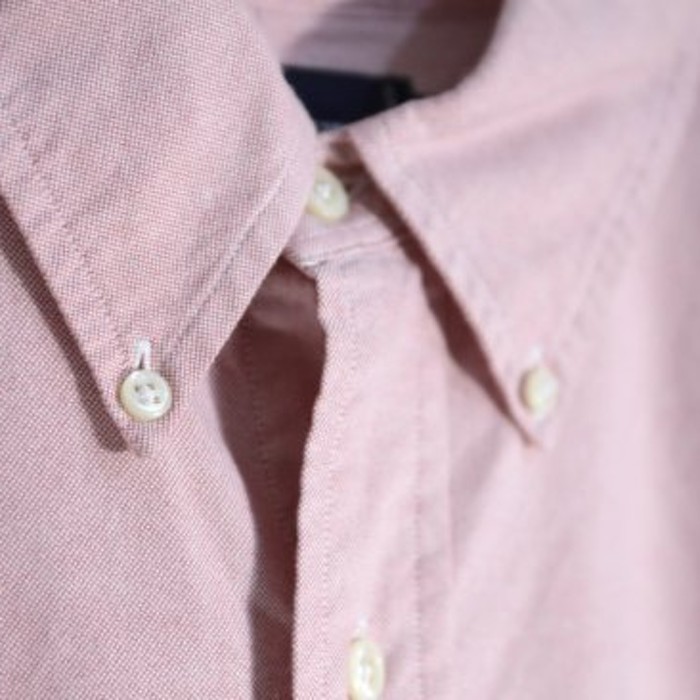 "Polo Ralph Lauren" pink cotton shirt | Vintage.City 古着屋、古着コーデ情報を発信