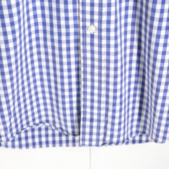 "Tommy Hilfiger" Blue x White CheckShirt | Vintage.City 古着屋、古着コーデ情報を発信