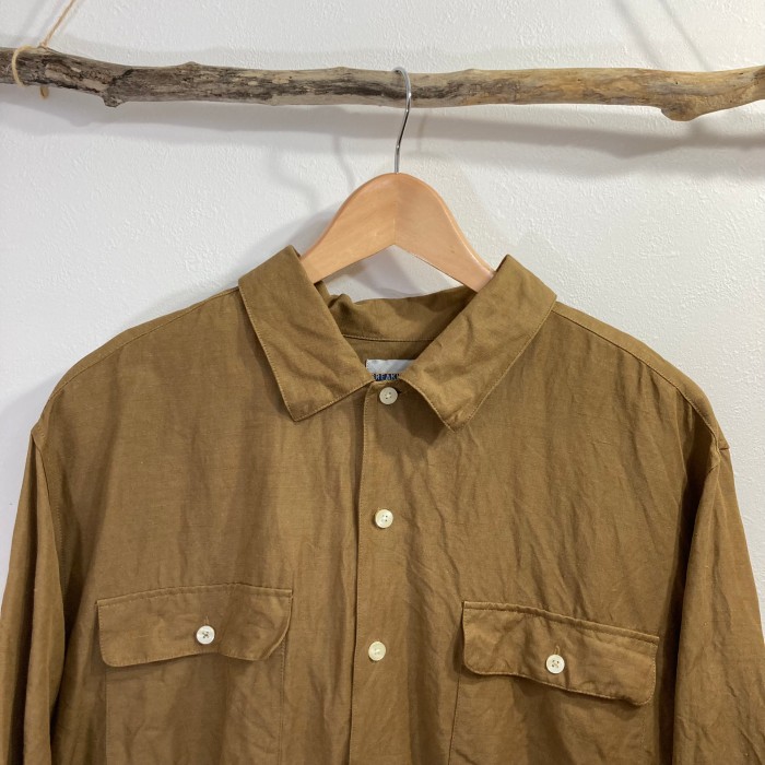 90s US BREAK WATER Linen Shirts アメリカ古着 | Vintage.City 古着屋、古着コーデ情報を発信