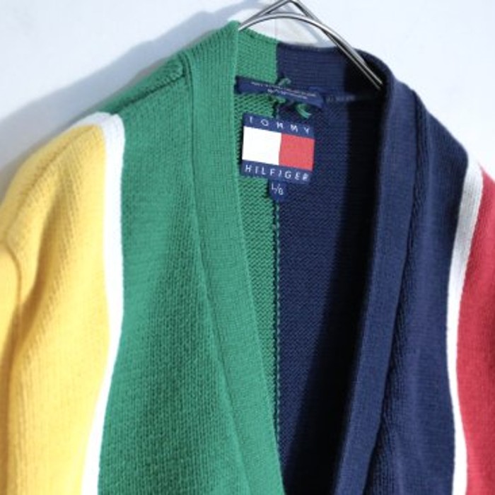 "Tommy Hilfiger" multi-color vest | Vintage.City Vintage Shops, Vintage Fashion Trends