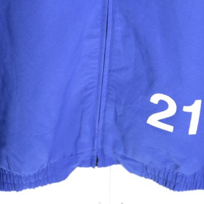"adidas" black × blue zip up trackjacket | Vintage.City 古着屋、古着コーデ情報を発信