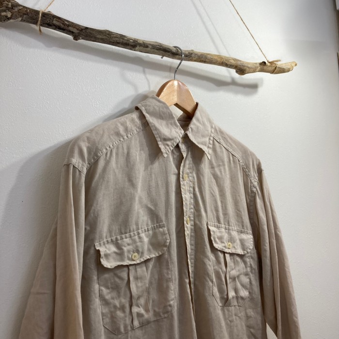 90s Euro Linen Shirts ユーロ古着 リネンシャツ | Vintage.City 빈티지숍, 빈티지 코디 정보