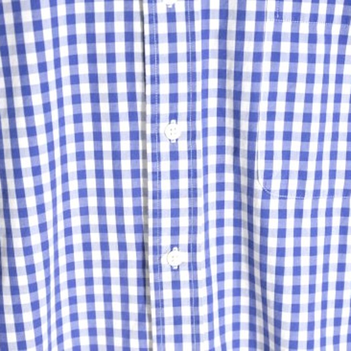 "Tommy Hilfiger" Blue x White CheckShirt | Vintage.City 古着屋、古着コーデ情報を発信