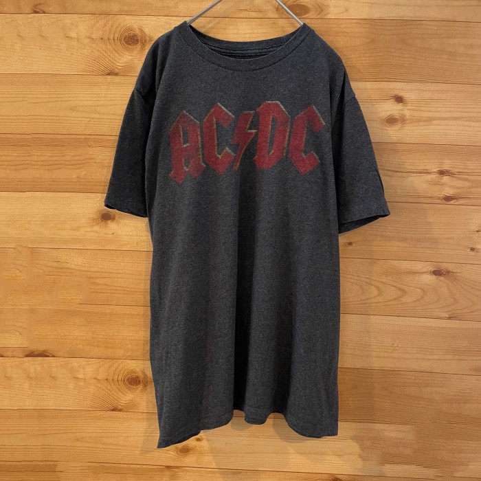【AC/DC】ロゴ プリント バンドTシャツ ロックt バンt M US古着 | Vintage.City 빈티지숍, 빈티지 코디 정보