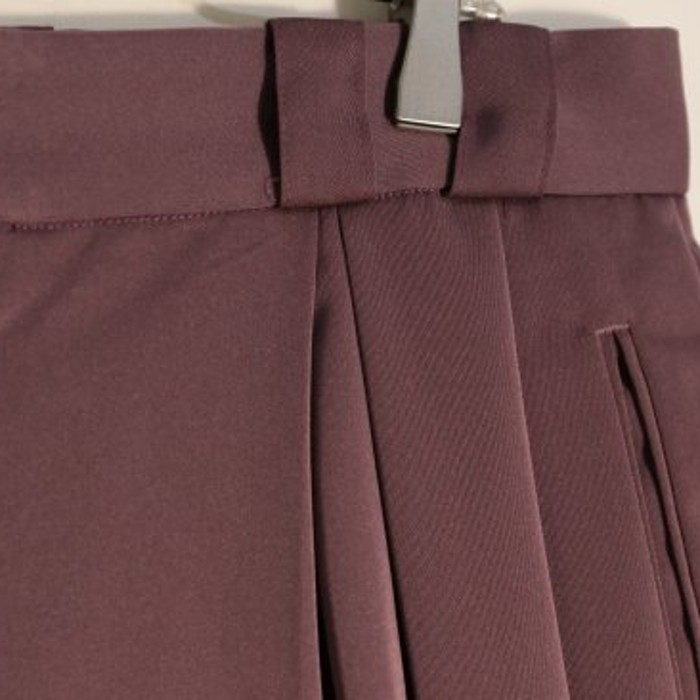 azuki color beautiful slacks | Vintage.City 古着屋、古着コーデ情報を発信