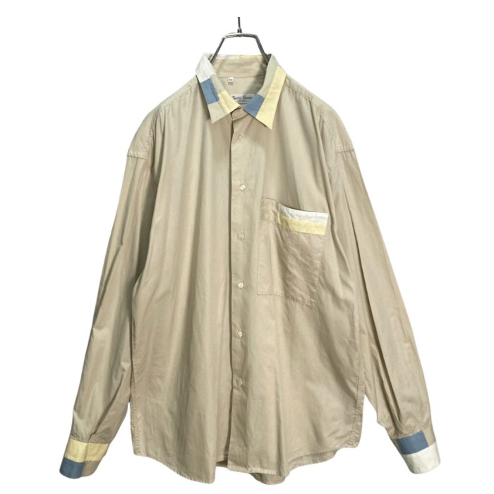 Sesto Seso L/S multicolored design shirt | Vintage.City 古着屋、古着コーデ情報を発信