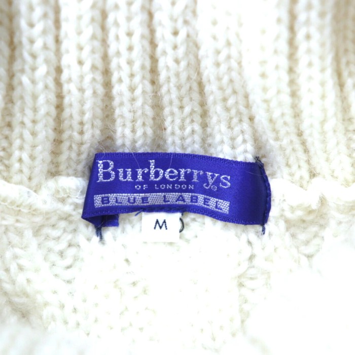 BURBERRY BLUE LABEL タートルネックローゲージニット セーター | Vintage.City 古着屋、古着コーデ情報を発信