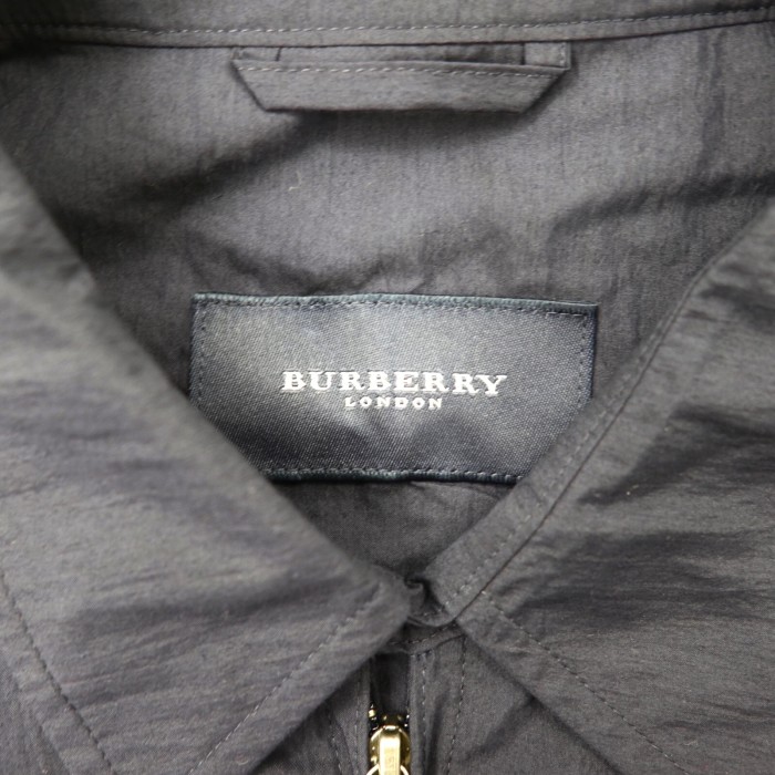 BURBERRY スウィングトップ LL ネイビー ナイロン 日本製 | Vintage.City 古着屋、古着コーデ情報を発信