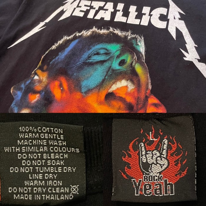 【Rock Yeah】METALLICA バンドTシャツ メタリカ US古着 | Vintage.City 古着屋、古着コーデ情報を発信