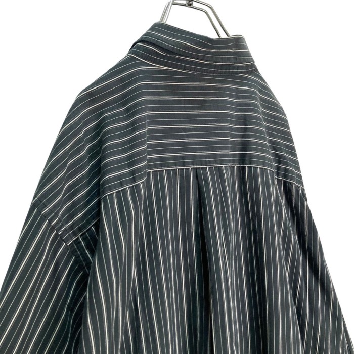 Bigsized L/S black mulch stripe shirt | Vintage.City 빈티지숍, 빈티지 코디 정보
